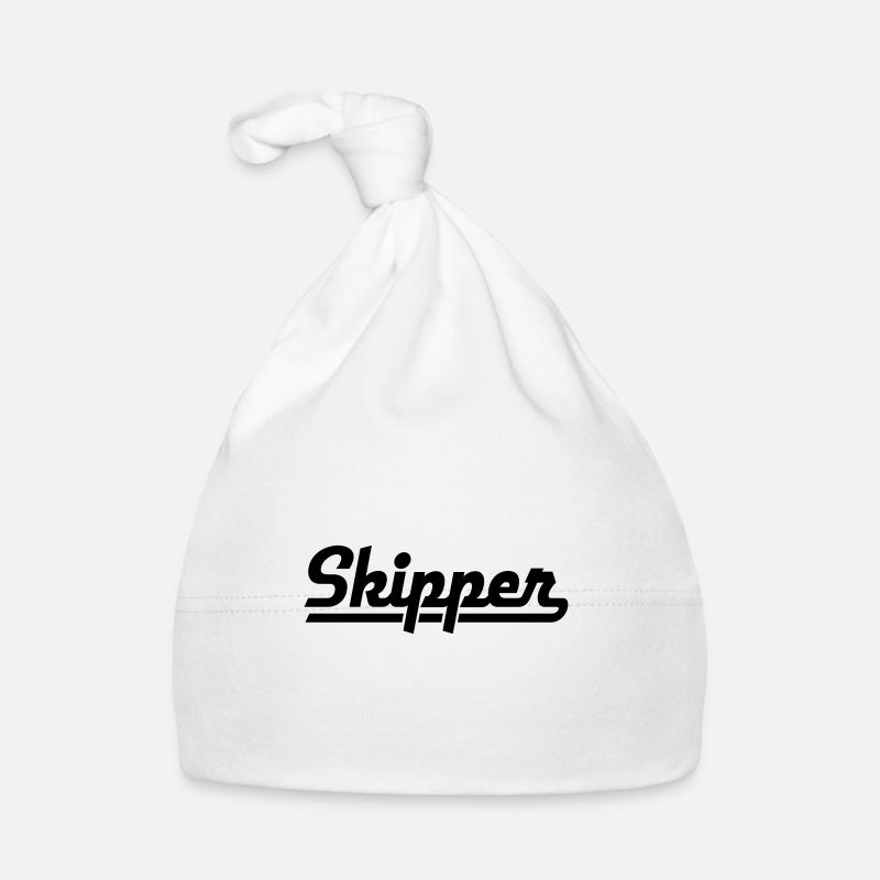 Skipper - Baby Bio-Mütze - Weiß