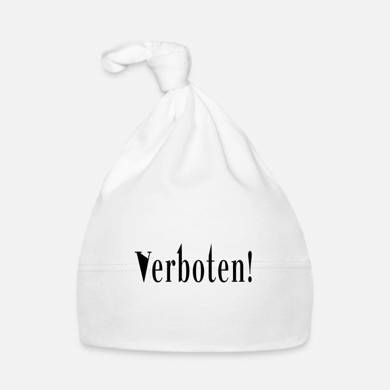 Das ist verboten! Baby Bio-Mütze