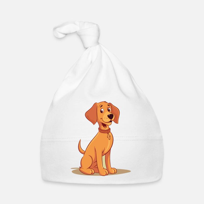 Conception de chien mignon pour les propriétaires de chiens Bonnet bio Bébé