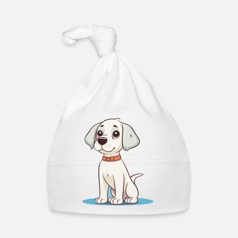 Conception de chien mignon pour les propriétaires de chiens Bonnet bio Bébé