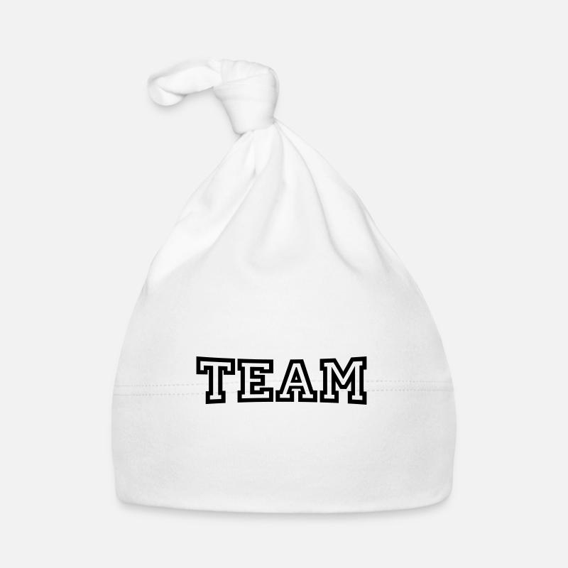 Team Organic Baby Cap