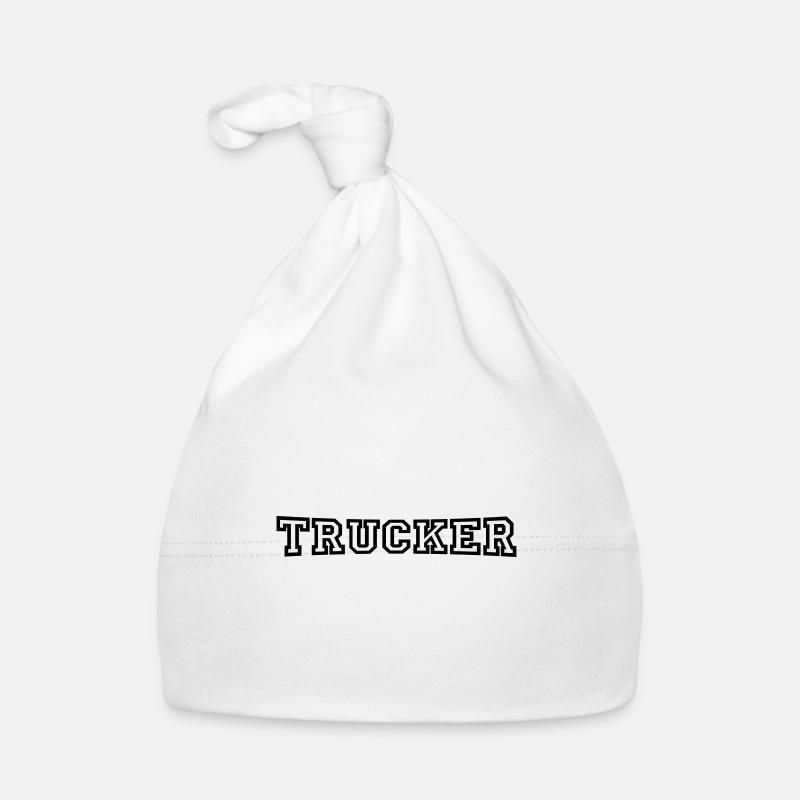 Trucker - Baby Bio-Mütze - Weiß