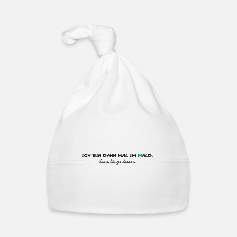 Bin im wald Baby Bio-Mütze