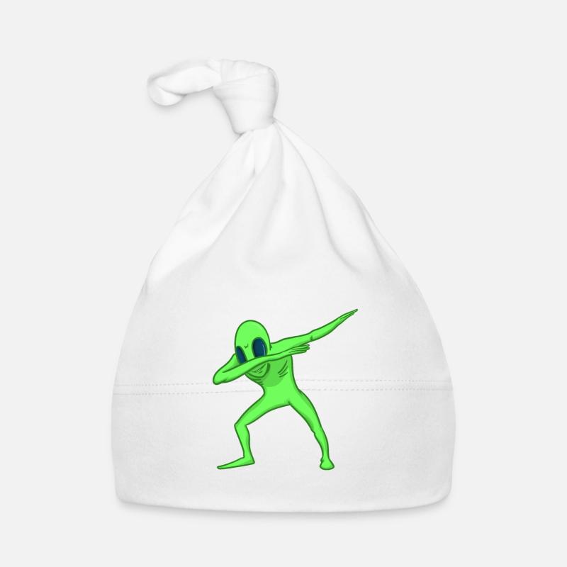 Dab Alien Außerirdischer Baby Bio-Mütze