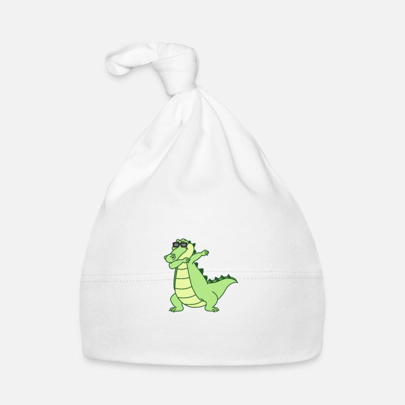 Crocodile Dabbing Dab Dance Gift Bonnet bio Bébé