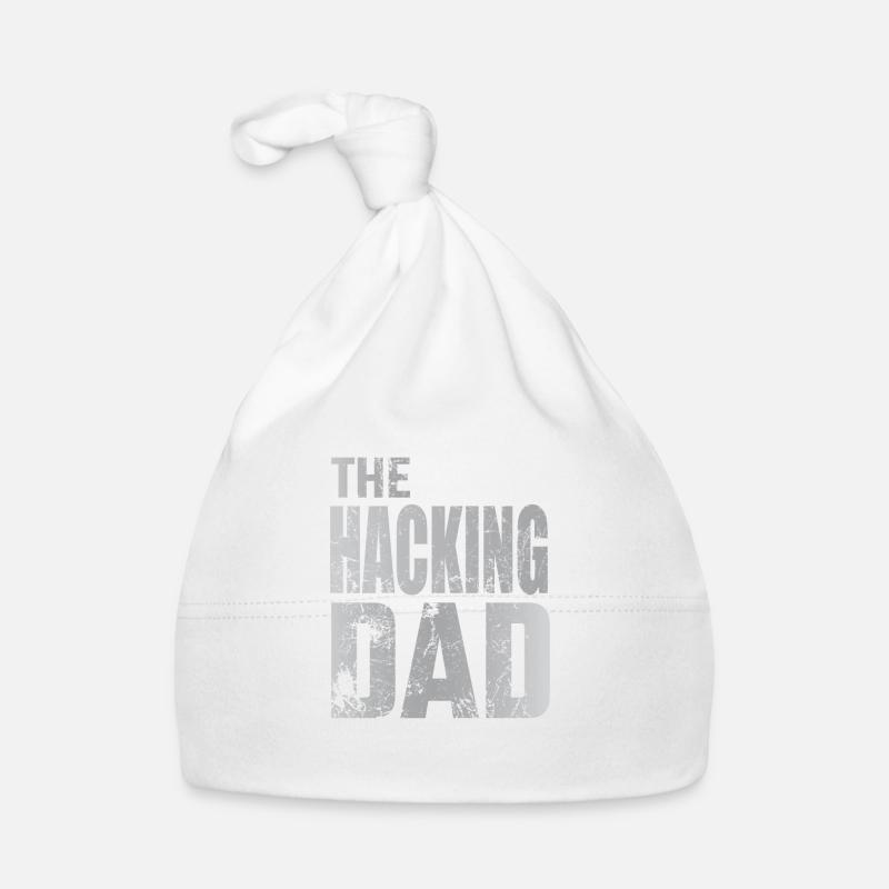 Le Hacking Dad Hacking Père Papa Code ordinateur Bonnet bio Bébé
