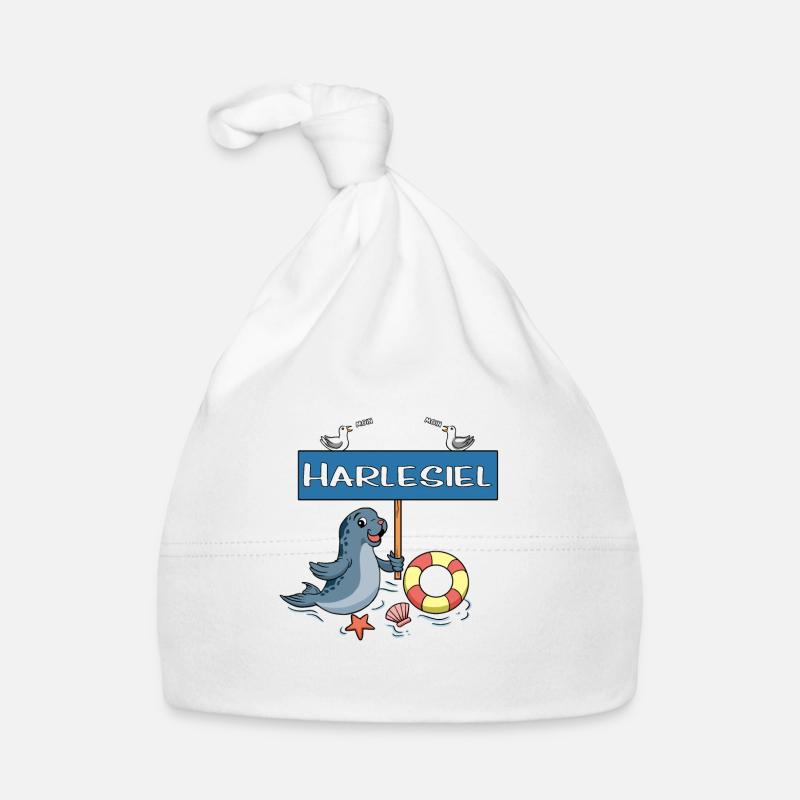 Moin Moin - Nordseebad Harlesiel Baby Bio-Mütze