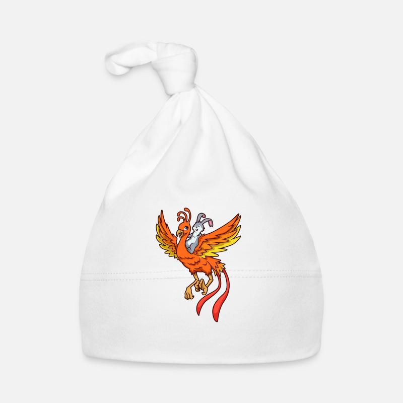 Promenades de lapins sur Phoenix Bonnet bio Bébé