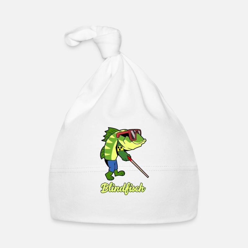 Blindfisch Baby Bio-Mütze