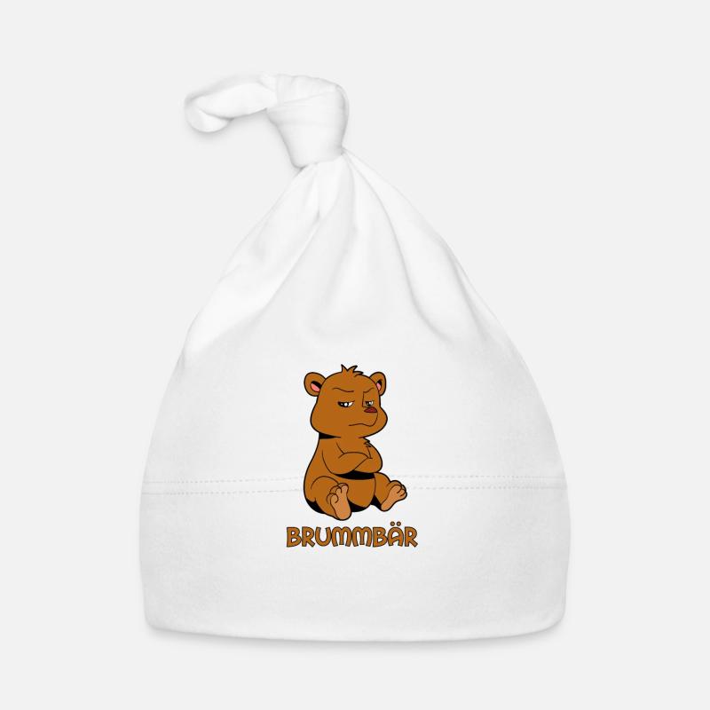 Brummbär Baby Bio-Mütze