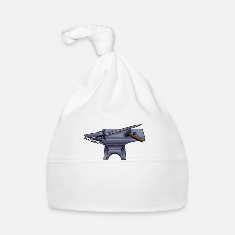 Mittelalter Waffenschmied - Blacksmith Baby Bio-Mütze