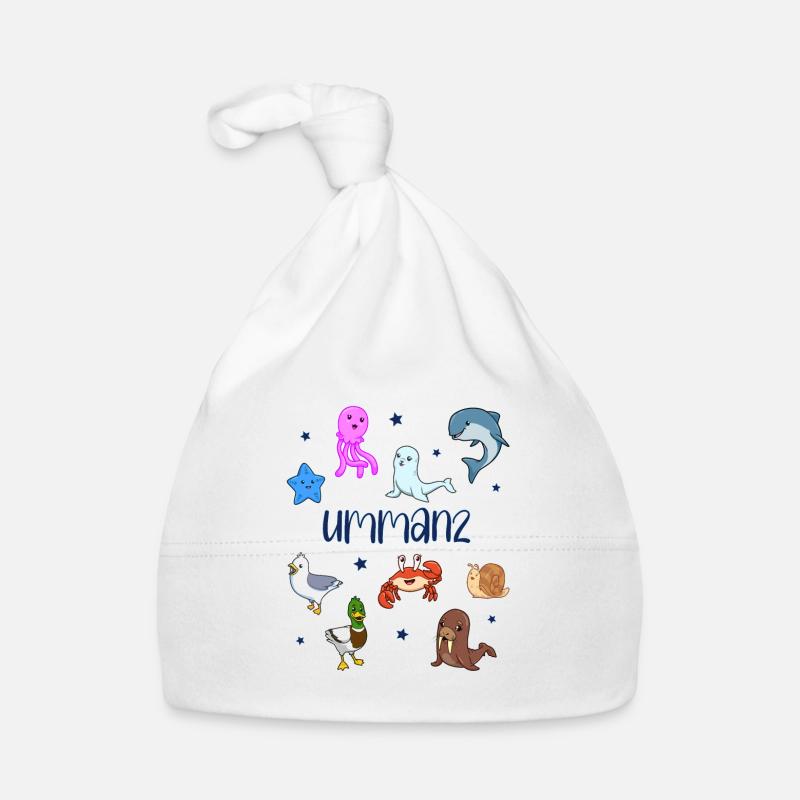 Süße Tiere in Ummanz Baby Bio-Mütze