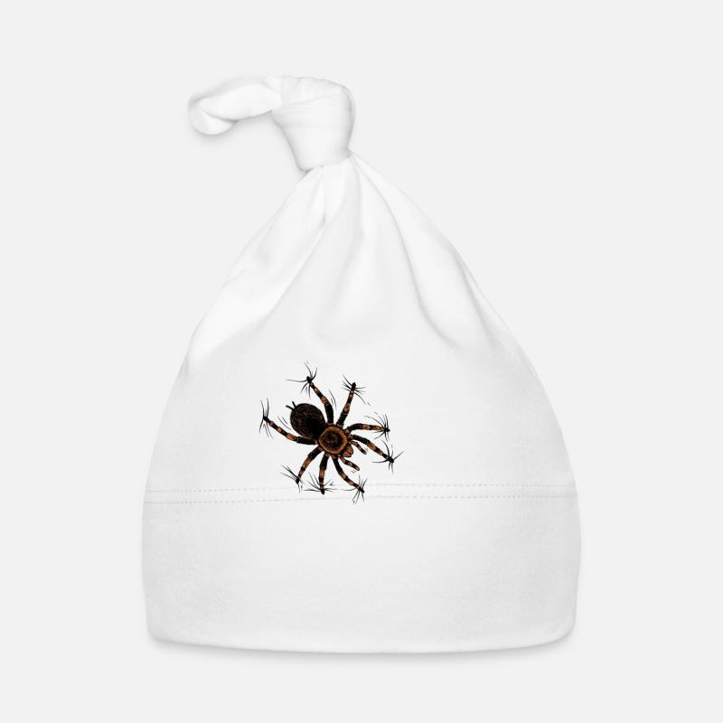 Spider lovers - climbing tarantula Organic Baby Cap