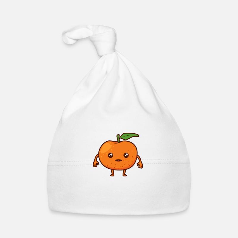 Kawaii Comic Mandarine Baby Bio-Mütze