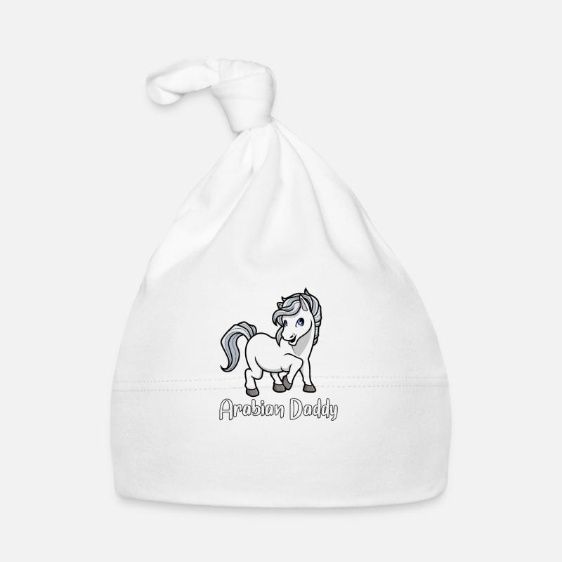 Pferdeliebhaber - Arabian Daddy Baby Bio-Mütze