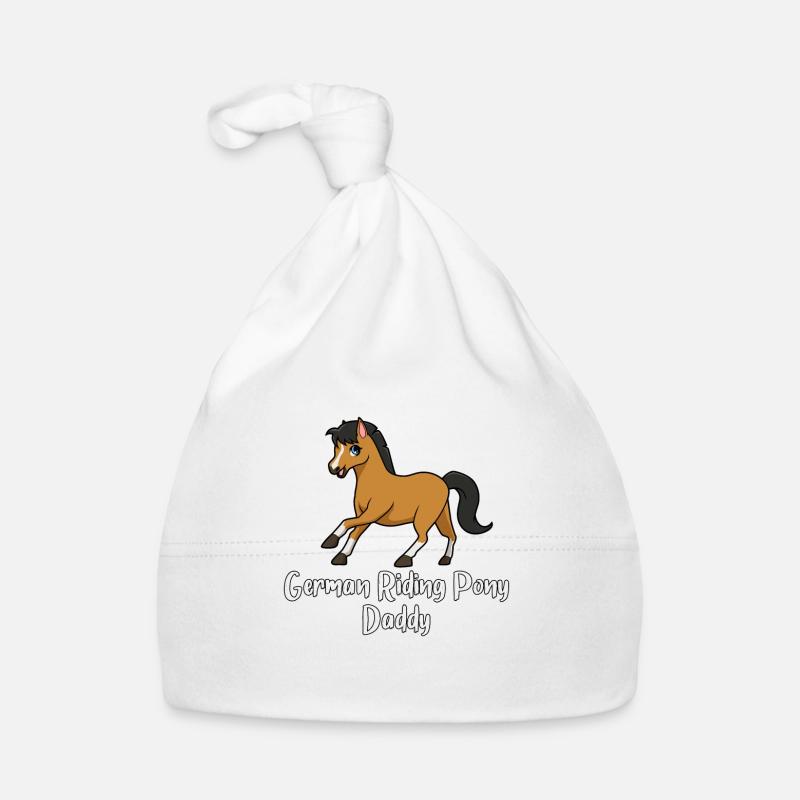Horse lovers - German Riding Pony Daddy Organic Baby Cap