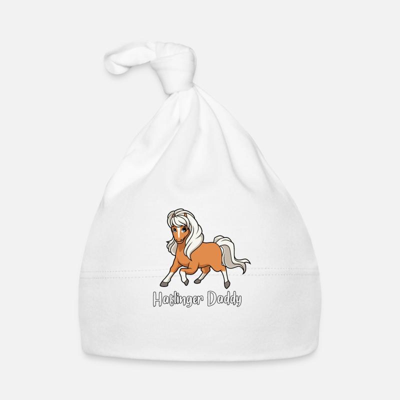 Horse lovers - Haflinger Daddy Organic Baby Cap