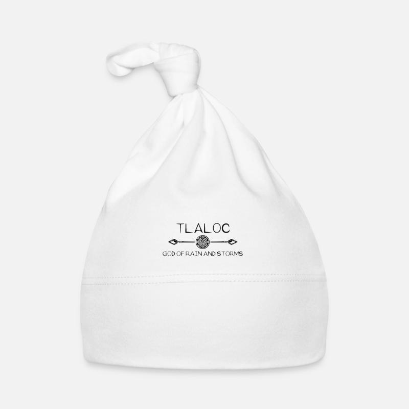 Dieu aztèque de la pluie - Tlaloc Bonnet bio Bébé