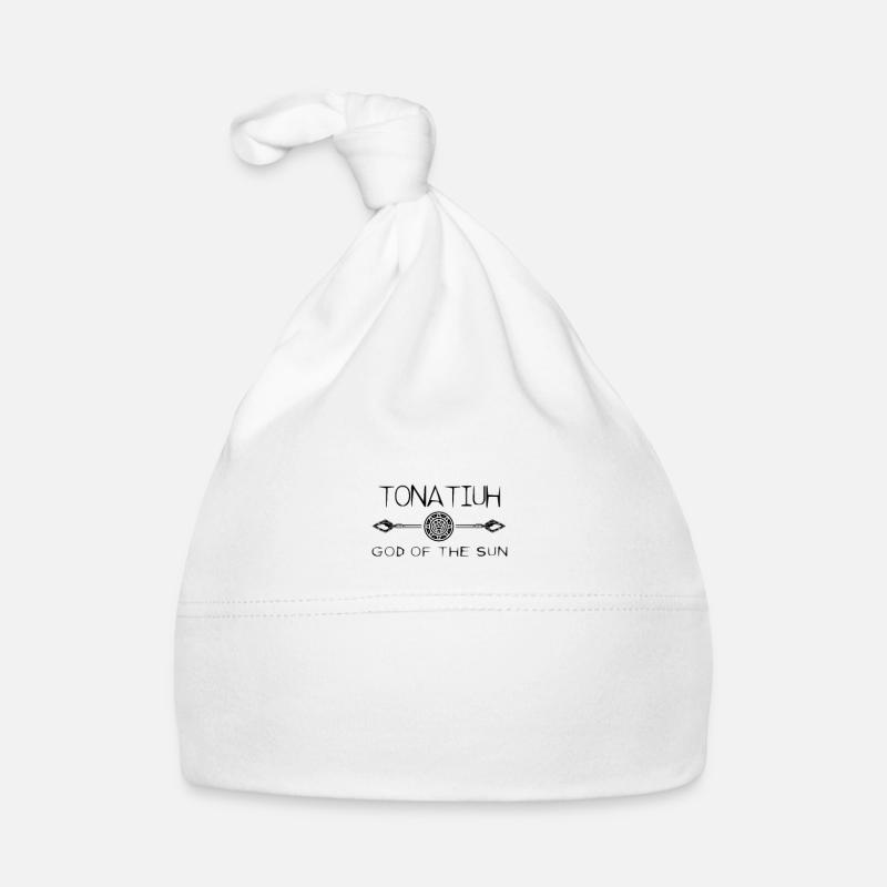 Dieu aztèque du soleil - Tonatiuh Bonnet bio Bébé