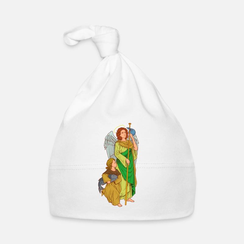 Archangel Raphael Organic Baby Cap