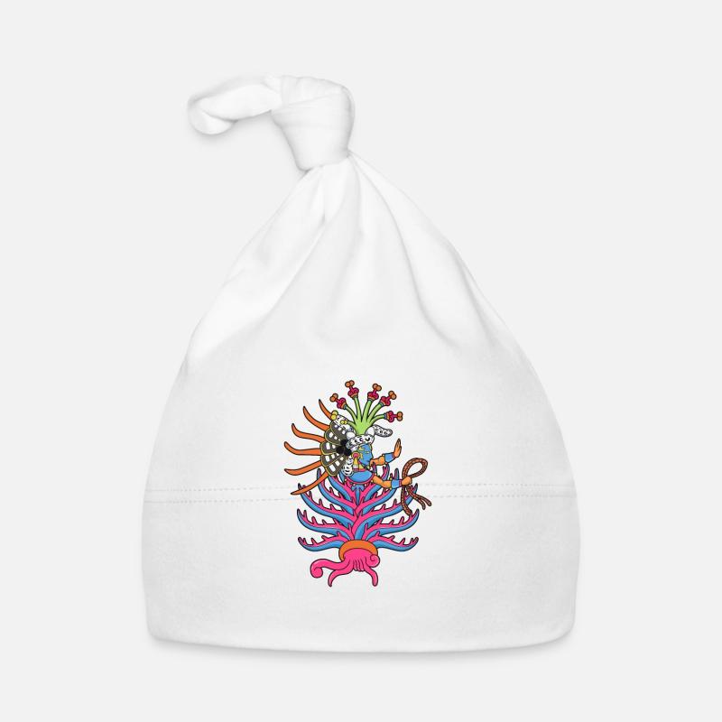 Déesse de la Terre Aztèque - Mayahuel Bonnet bio Bébé