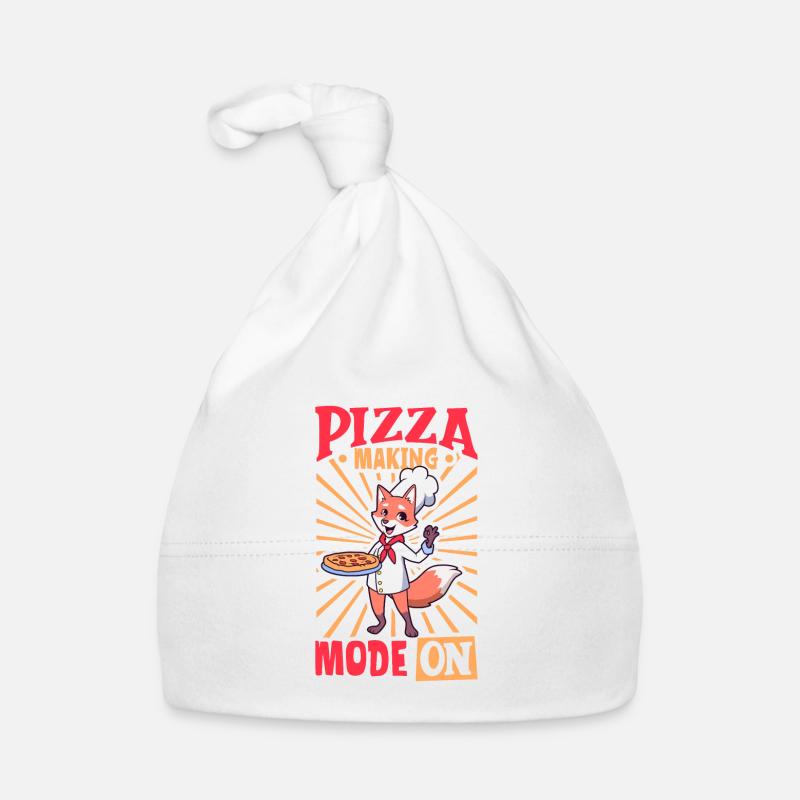 Pizza Making Mode On - Pizza Bäcker Baby Bio-Mütze