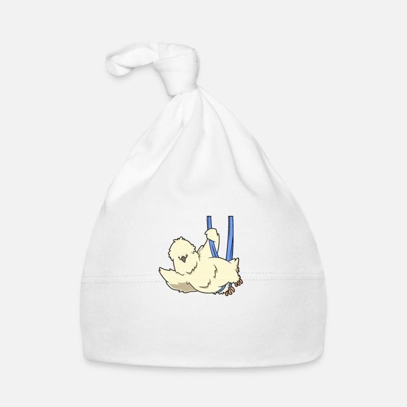 Aerial Silk Chicken Organic Baby Cap