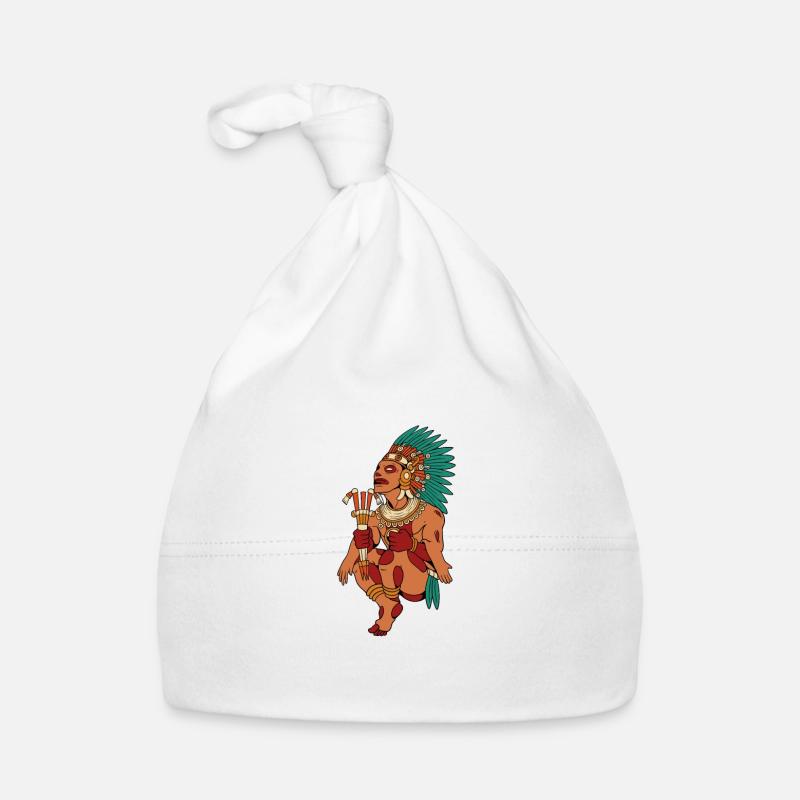 Aztekischer Vegetationsgott - Xipe Totec Baby Bio-Mütze