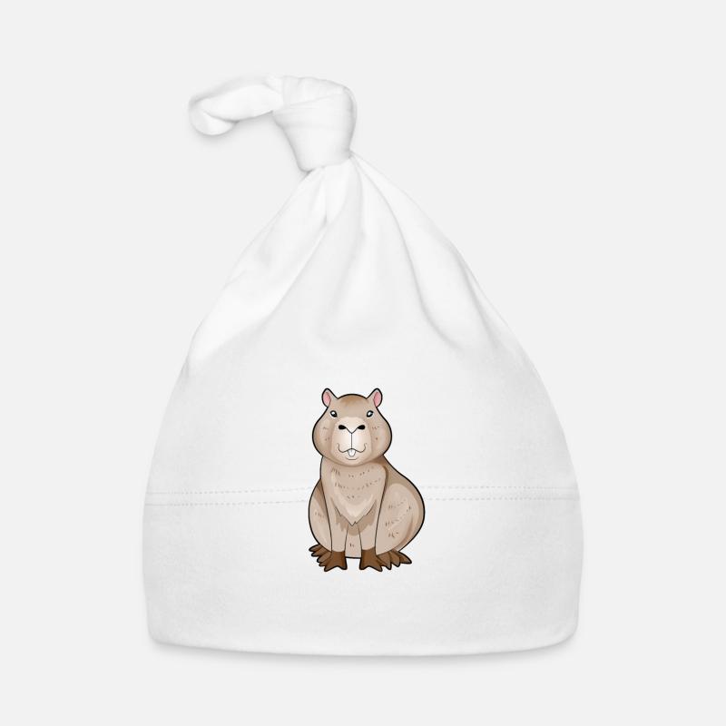 Kawaii Capybara Baby Bio-Mütze