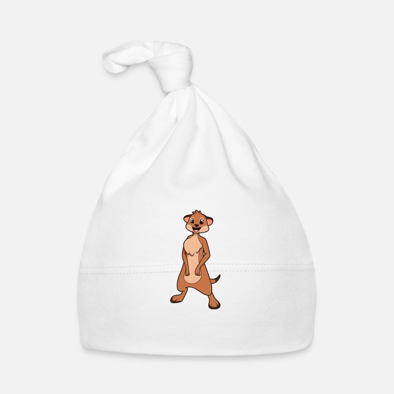 Kawaii Erdmännchen Baby Bio-Mütze