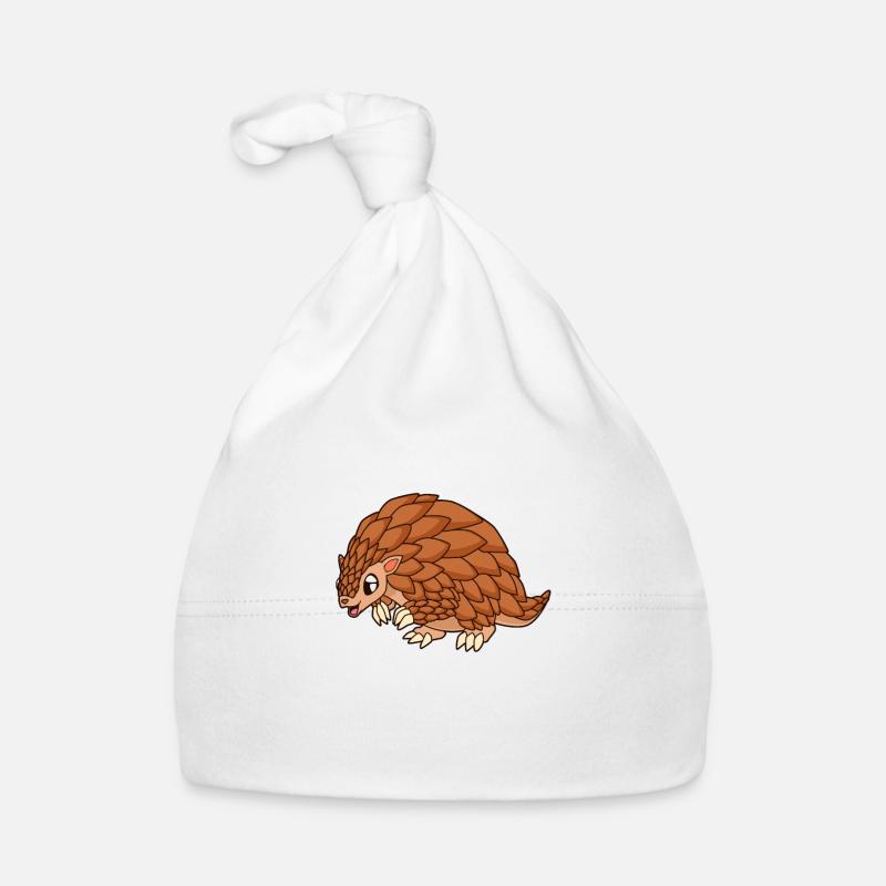 Kawaii Pangolin Bonnet bio Bébé