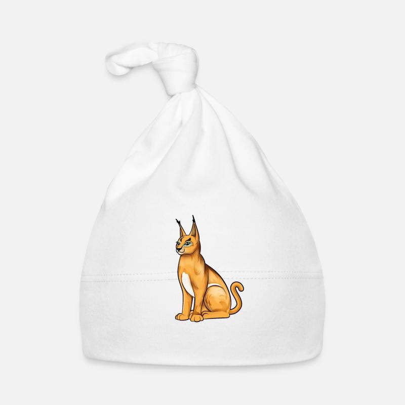 Kawaii Desert Lynx Organic Baby Cap