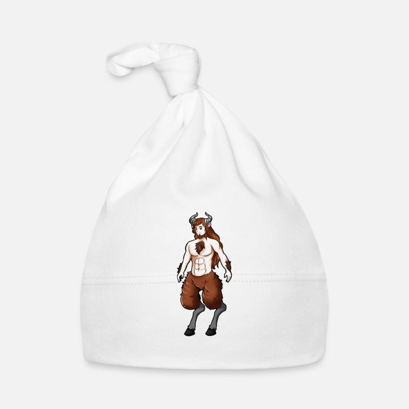 Halb Ziege - Halb Mensch - Satyr Baby Bio-Mütze