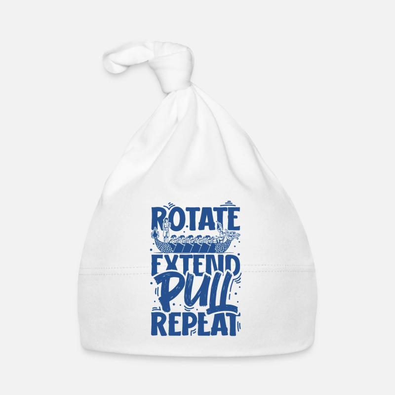 Rotation Étendre Tirer Répéter - Dragon Boat Bonnet bio Bébé