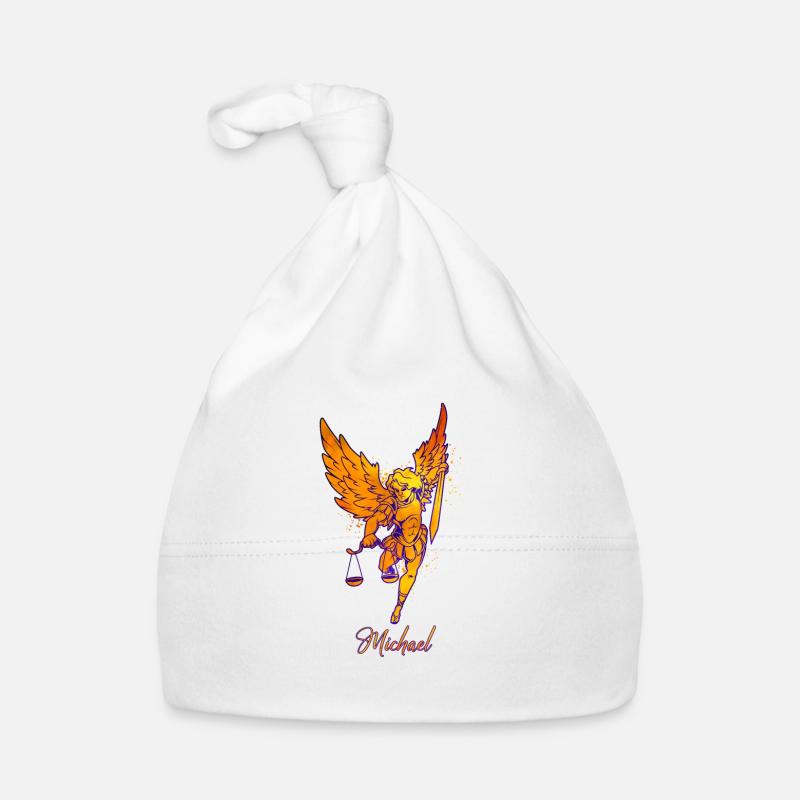Archangel Michael Organic Baby Cap