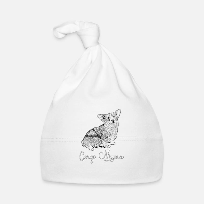 Amoureux de Corgi - Corgi Mama Bonnet bio Bébé