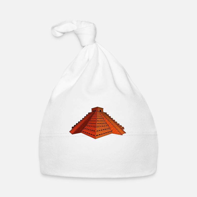 Pyramide aztèque Bonnet bio Bébé