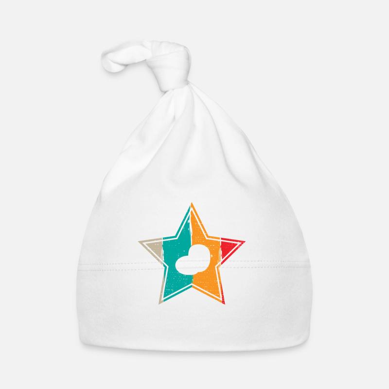 Potato Mashed Potatoes Retro Star Gift Organic Baby Cap