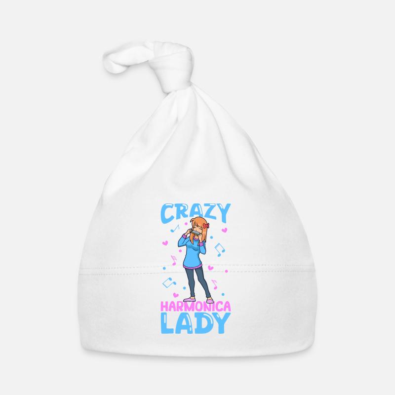 Crazy Harmonica Lady Bonnet bio Bébé