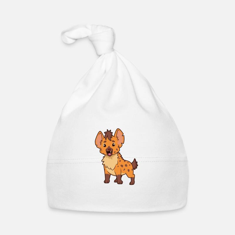 Hyène Kawaii Bonnet bio Bébé
