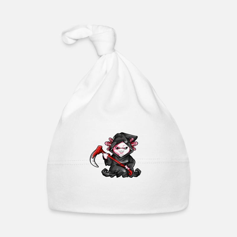 Axolotl Faucheuse Bonnet bio Bébé