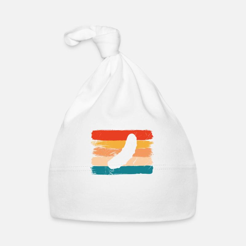 Concombre cornichon Kukumer rétro cadeau Bonnet bio Bébé