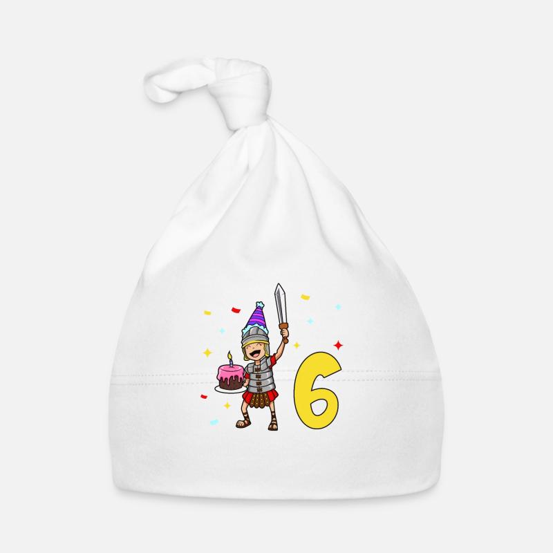 Mit Centurio - Kinder Geburtstag 6 Jahre Baby Bio-Mütze