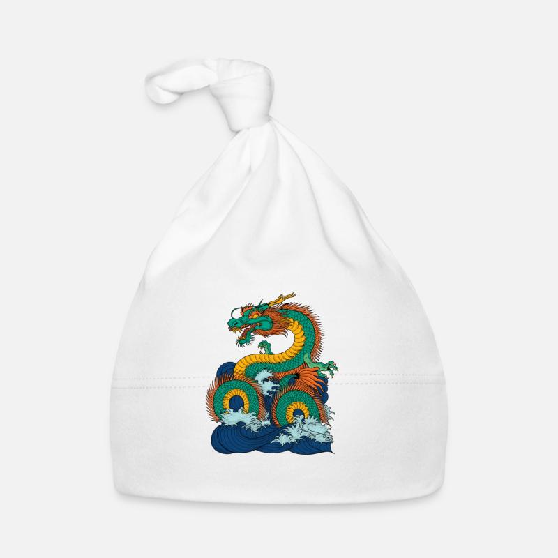 Le dieu japonais de la mer Ryujin Bonnet bio Bébé