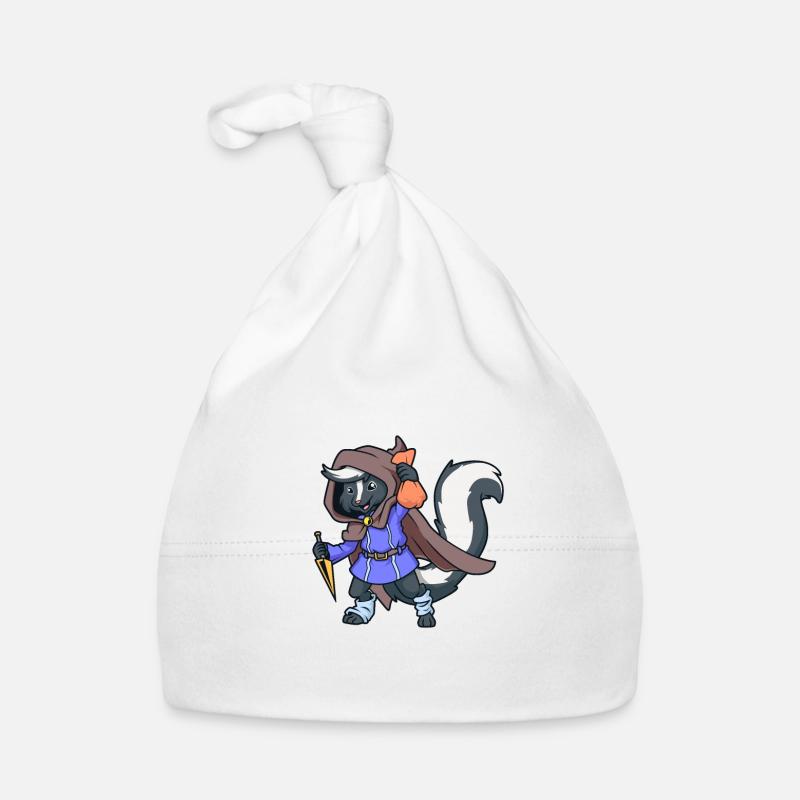 RPG Character - Thief - Rogue - Skunk Organic Baby Cap