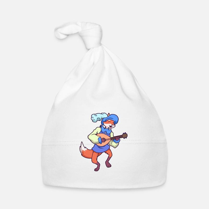 RPG Character - Bard - Fox Organic Baby Cap