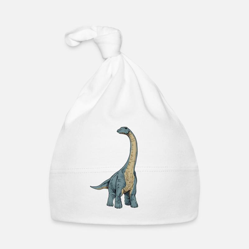 Zeichnung des Apatosaurus Baby Bio-Mütze