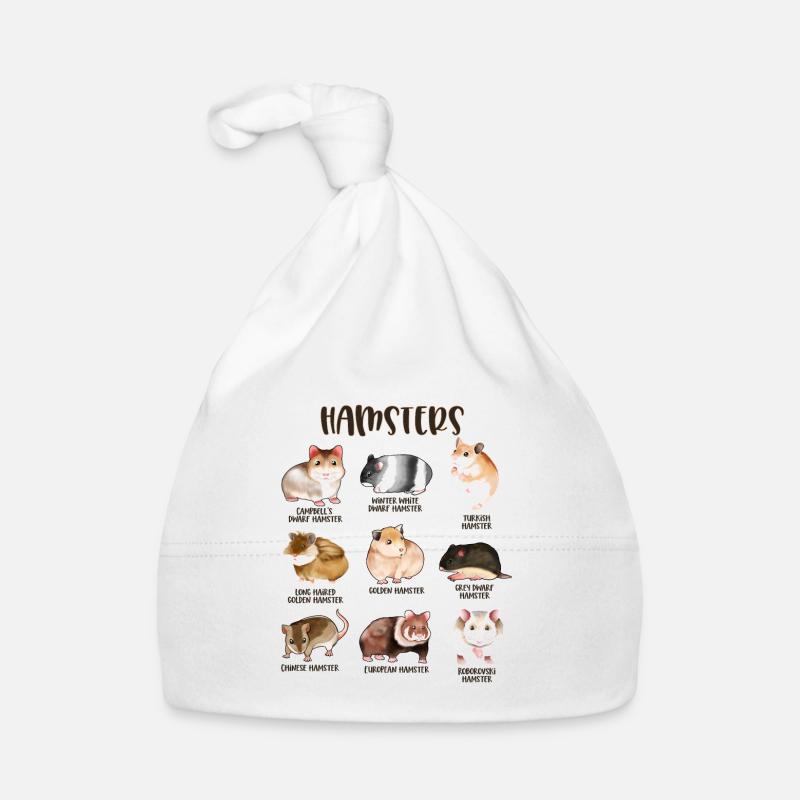 Beaucoup de hamsters différents Bonnet bio Bébé