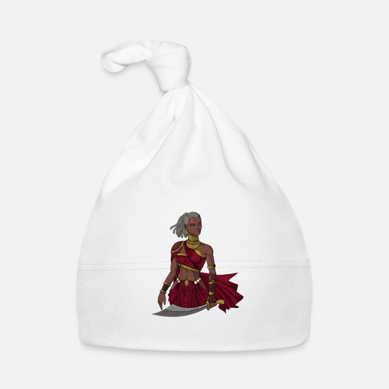 Déesse de la religion Yoruba - Oya Bonnet bio Bébé