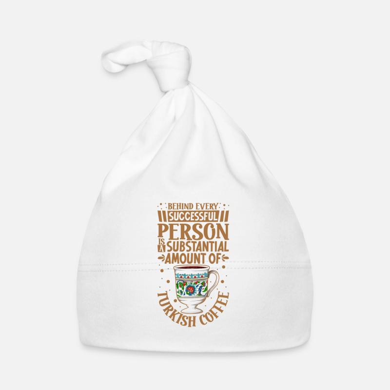 Successful only with Turkish Coffee Organic Baby Cap